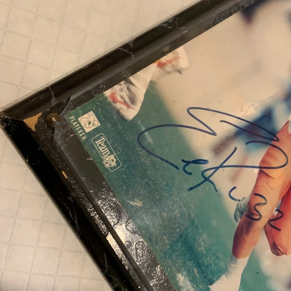 Vintage Tampa Bay Buccaneers Errict Rhett Auto NFL 15" x 12" Wall Plaque - Picture 10 of 16